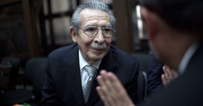 Octogenerian Efrain Rios Montt will stand trial Monday
