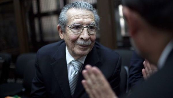 Octogenerian Efrain Rios Montt will stand trial Monday