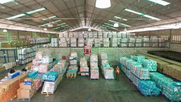 A warehouse, belonging to a company with links to the opposition, full of essential items was discovered in the western state of Zulia