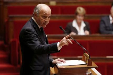 France's foreign minister, Laurent Fabius, is a supporter of greater support for Palestine (Photo: Reuters)