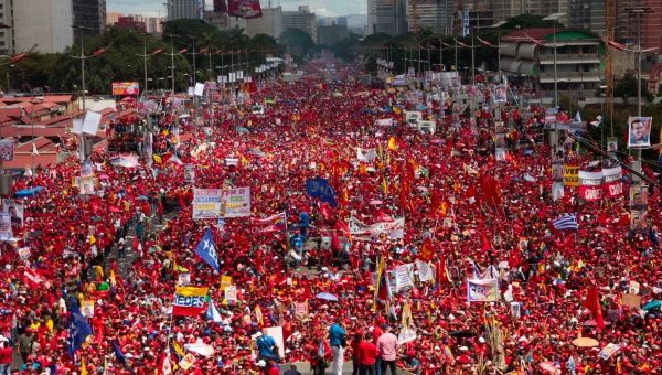 First Popular Power Constitutional Assembly commemorative march in Caracas, Venezuela December 15, 2014. 