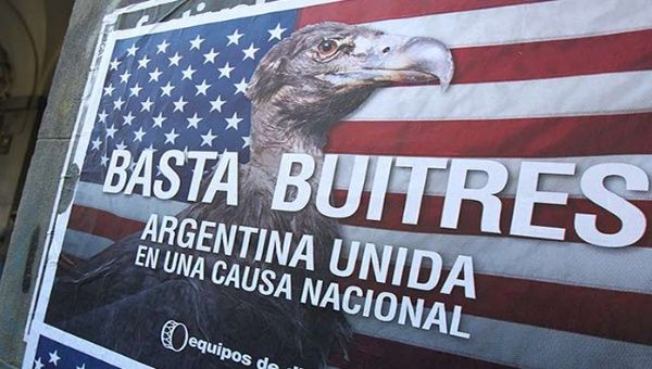 Macri has vowed to reach a negotiated deal with the vultures, who include former creditors who refused to participate in Argentina's 2001 debt restructuring. 