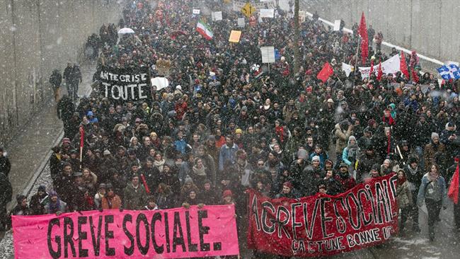 Some of the largest student protests have taken place in Montreal, where on Tuesday police fired rubber bullets at protesters.