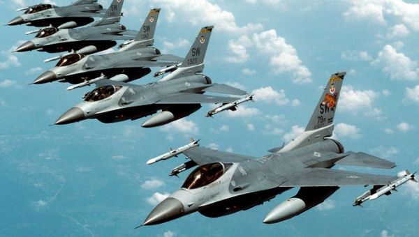 The U.S. will send 12 F-16 aircraft to Egypt, along with Harpoon missiles and M1A1 tanks. 