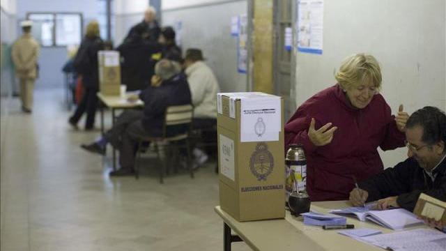 Argentine voters in the northern province of Salta casted their vote at the ballot box in the gubernatorial primary elections