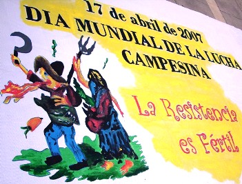 Int'l Day of Peasant Struggle Held for Food and Worker Rights