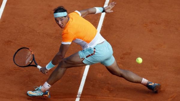 Rafael, and his new Racket, defeated Spain's David Ferrer 6-4 5-7 6-2 to move on to the Monte Carlo Masters semi-finals
