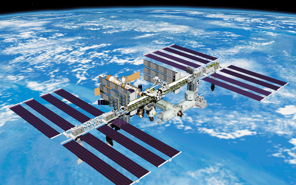 The ISS accommodates three people permanently who must be kept safe at all times