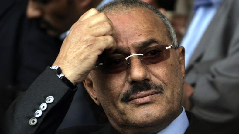 Former Yemeni President Ali Abdullah Saleh