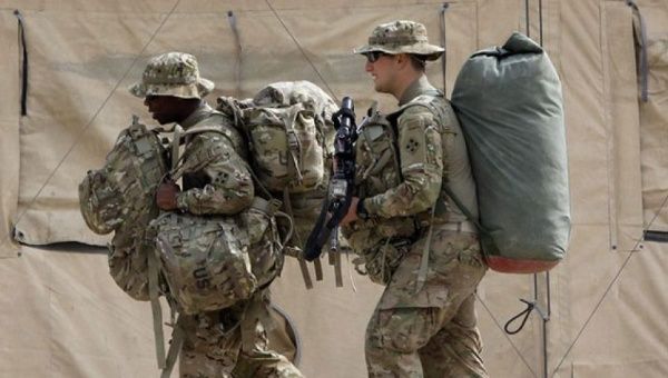 US soldiers deployed in Afghanistan