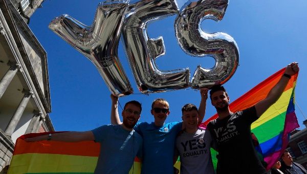 Ireland has voted heavily in favor of allowing same-sex marriage in a historic referendum that marks a dramatic social shift in the traditionally Catholic country.