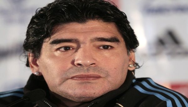 Maradona is widely regarded as one of the best footballers in history. 
