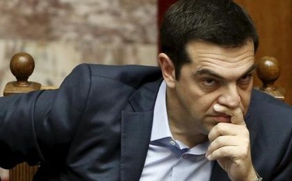 Greek Prime Minister Alexis Tsipras joined Jean-Claude Juncker for high-stakes negotiations.