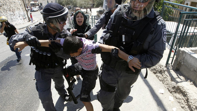Israeli authorities have detained an estimated 95,000 Palestinian children since occupying the West Bank in 1967.