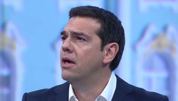 Greek prime minister, Alexis Tsipras