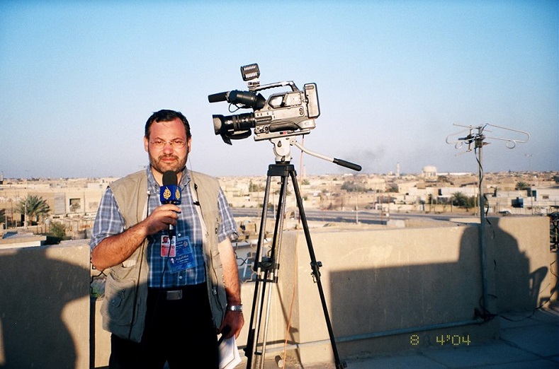 Al-Jazeera Arabic Journalist Ahmed Mansour.
