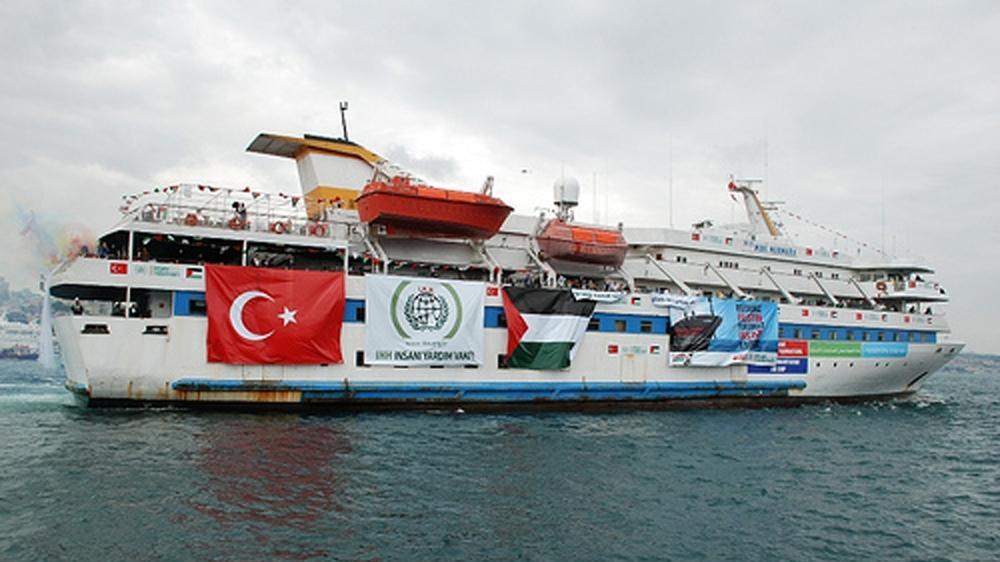 The Mavi Marmara ship, part of the 2010 Freedom Flotilla.
