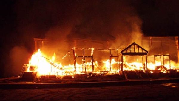 In 2008, after President Obama's election, a series of predominantly black churches were burnt down.