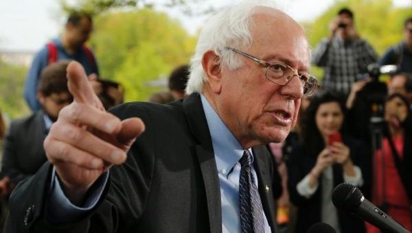 Bernie Sanders is surging in the polls against rival presidential hopeful Hillary Clinton.