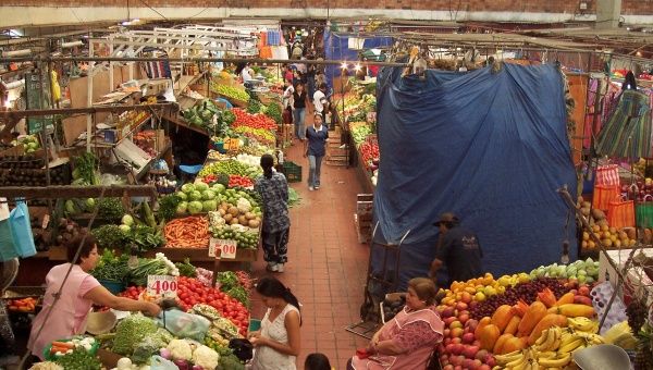 A market in Argentina