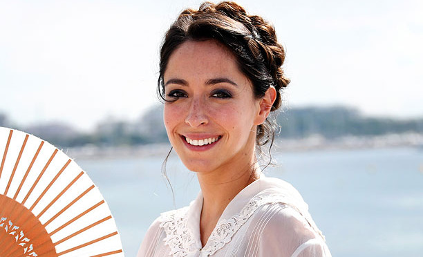 Oona Chaplin, granddaughter of Charlie Chaplin, best known for her role on the series Game of Thrones.