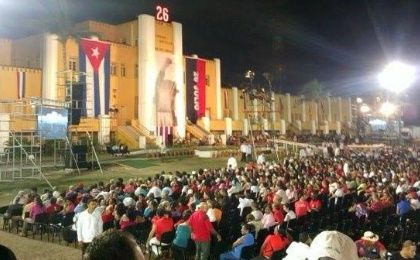 62nd anniversary of the Assault on the Moncada Barracks in Santiago de Cuba.