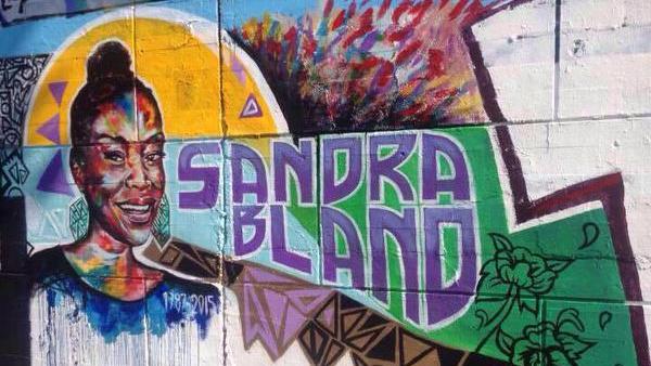 Sandra Bland Mural in Ottawa, Canada by  artists Kalkidan Assefa and Allan Andre.