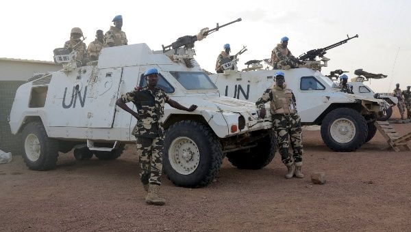 U.N. forces in Mali took over responsibility for security in the country from French troops in July 2013.