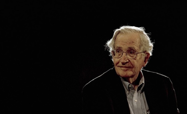 Noam Chomsky says he's glad to see Bernie Sanders in the U.S. presidential race, but predicts he will not win.