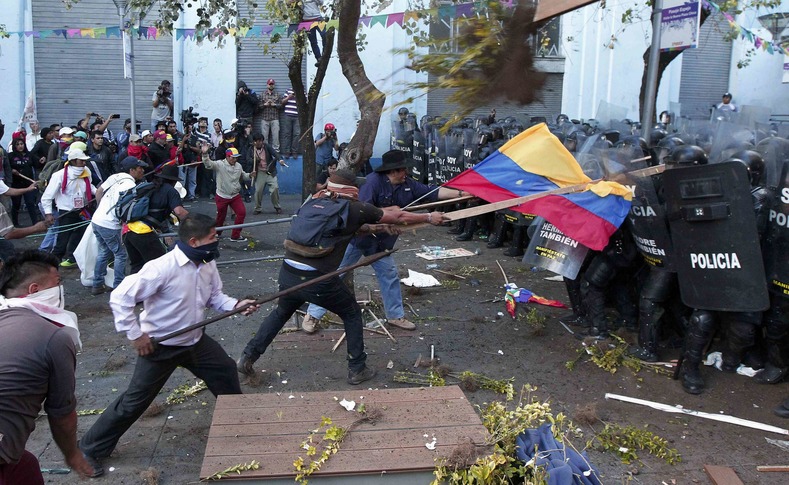 Ecuador Opposition Resorts to Violence...Again