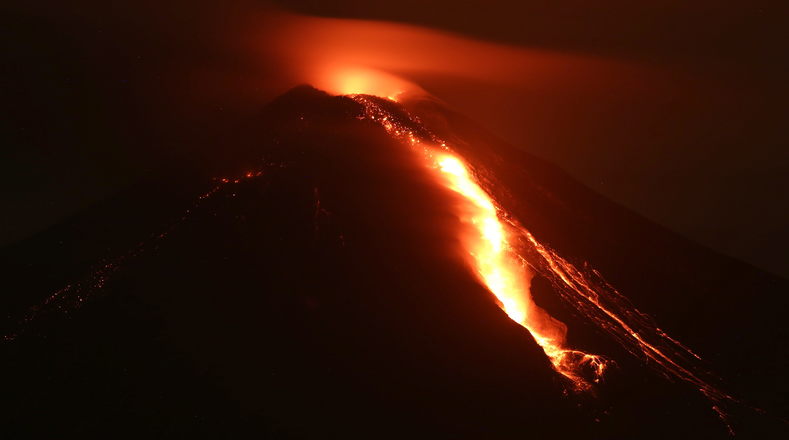 In Mexico, the Colima Volcano sparked fears of a major eruption after smoke and ashed poured from the volcano's crater. 
