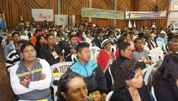 CLOC-Ecuador, the local chapter of the The Latin American Coordination of Rural Organizations, held a press conference on Aug. 5 requesting the creation of a Agrarian Council.