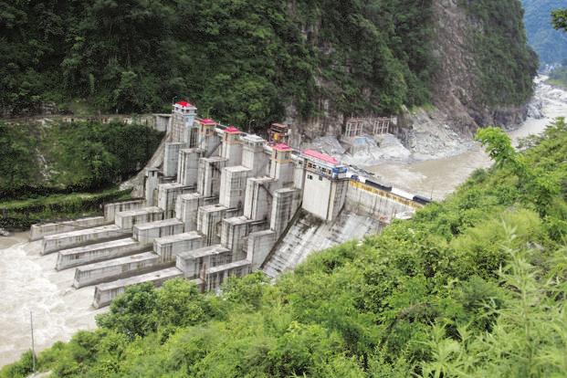 Projects like the hydroelectric power plant have been protected from the cuts.