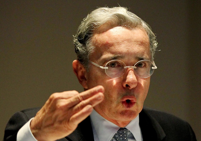 Former Colombian President, Alvaro Uribe