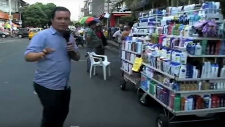 On Cucuta's streets, teleSUR correspondent Milton Henao found stalls packed with products smuggled from Venezuela.