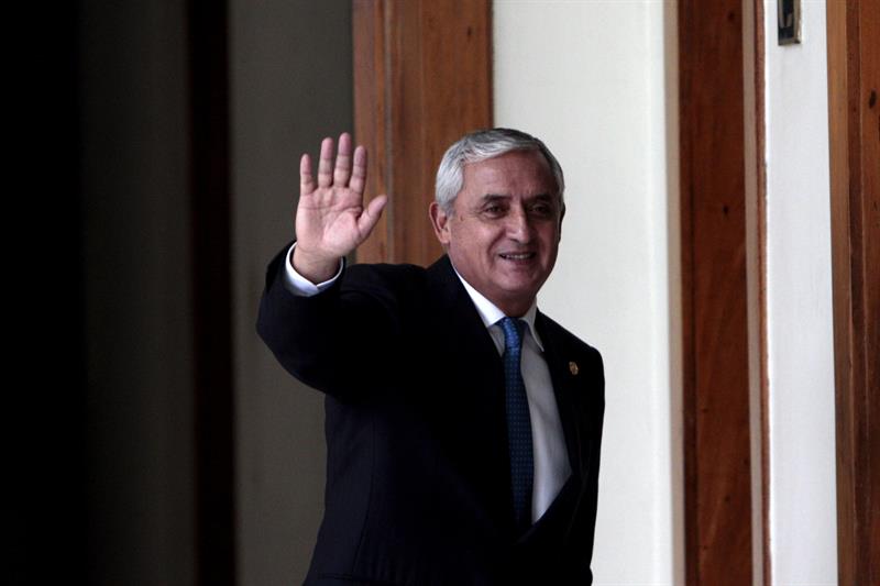 Pérez Molina steps down as president of Guatemala