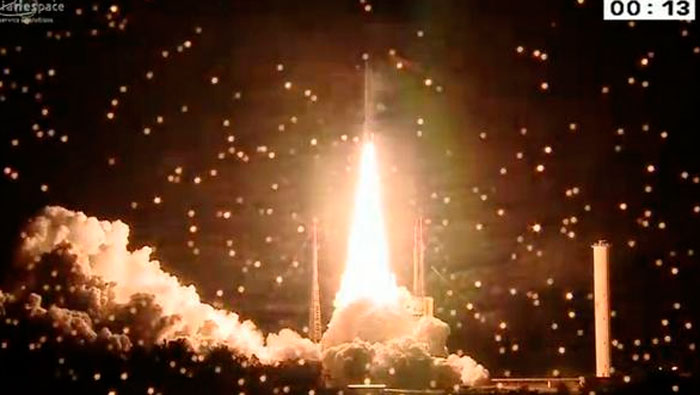 ARSAT-1 satellite launch