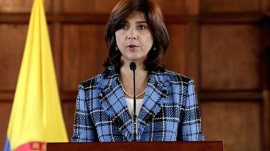 Colombian Foriegn Minister María Ángela Holguín is meeting with Ban Ki Moon on Tuesday to discuss the border dispute with Venezuela.
