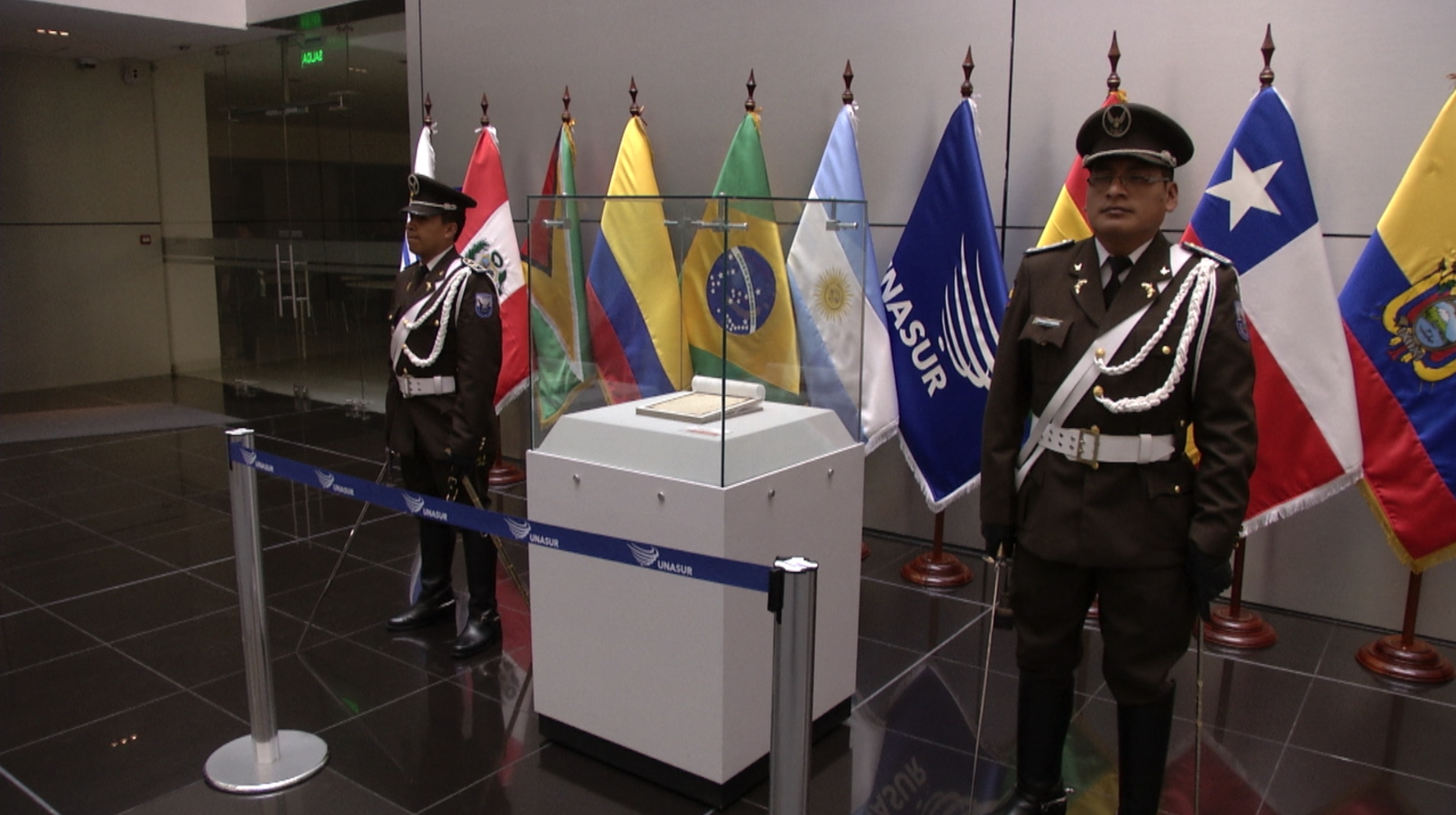 The Jamaica Letter was present at Unasur for the Congress of History (teleSUR)