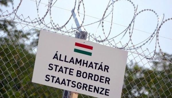 Hungary is building a 4-meter fence to seal its border with Serbia