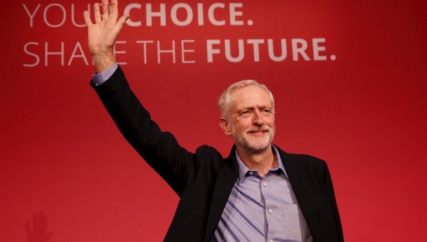The new leader of Britain's opposition Labour Party Jeremy Corbyn.