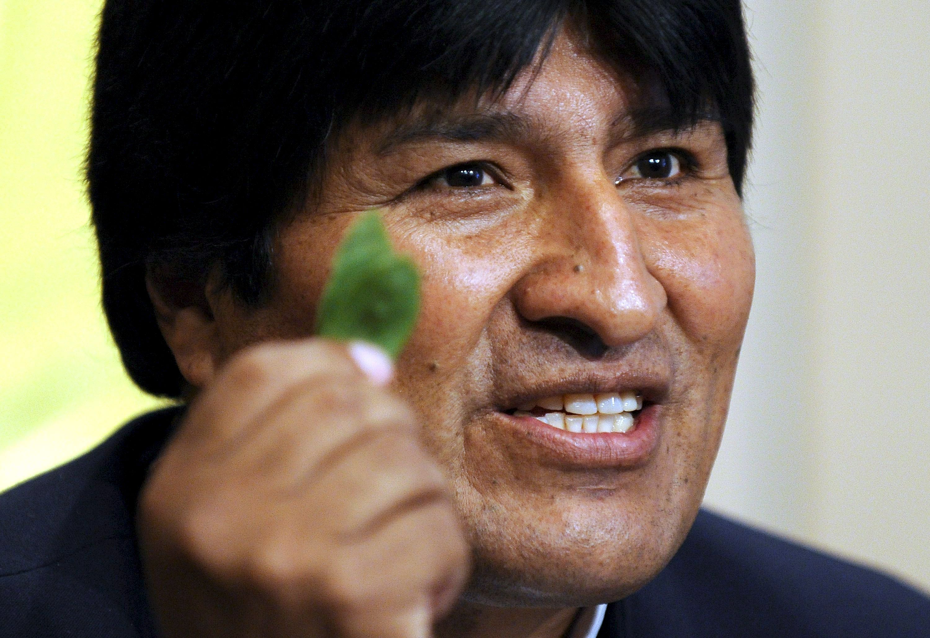 President Evo Morales was leader of the cocalero union before being elected.