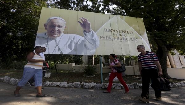 Pope Francis will be the third pontiff to visit the island.