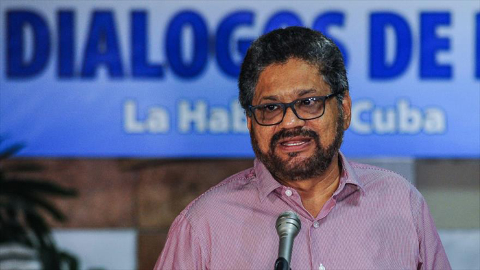 Luciano Marín Arango, head of the FARC delegation in Havana