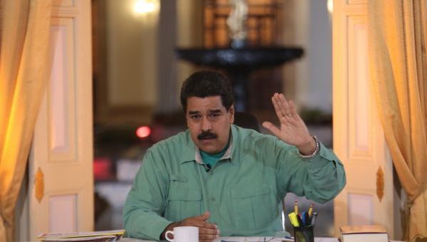 President Nicolas Maduro has praised the work of the airforce, and called for national solidarity