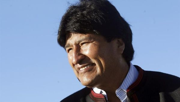 Evo Morales also welcomed the peace deal in Colombia.
