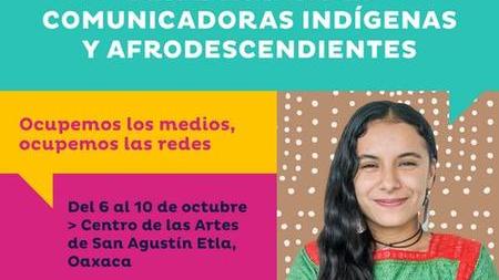 Promo for “Meeting of Indigenous and Afrodescendent Communicators.”