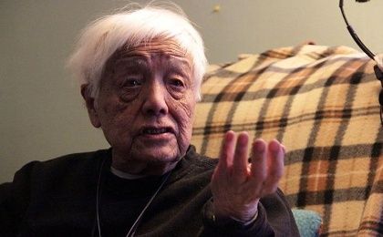 U.S. civil rights activist Grace Boggs in 2012. She died October 5, 2015, in Detroit at the age of 100. 