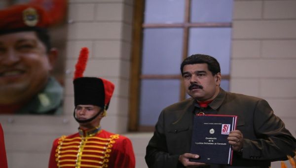 Venezuelan President Nicolas Maduro rejects the interference of the U.S. government.