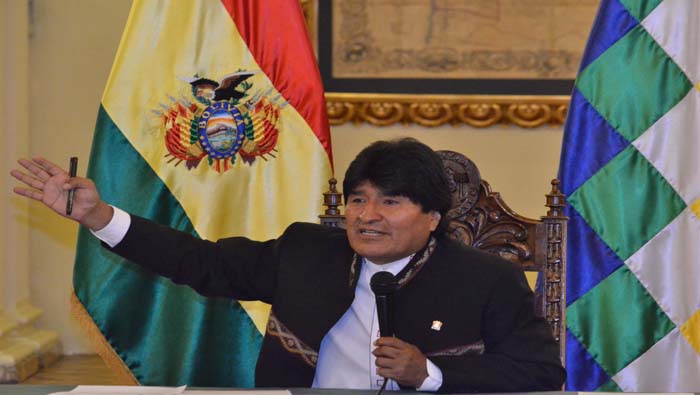 President Morales says historical records will prove Bolivia has a case